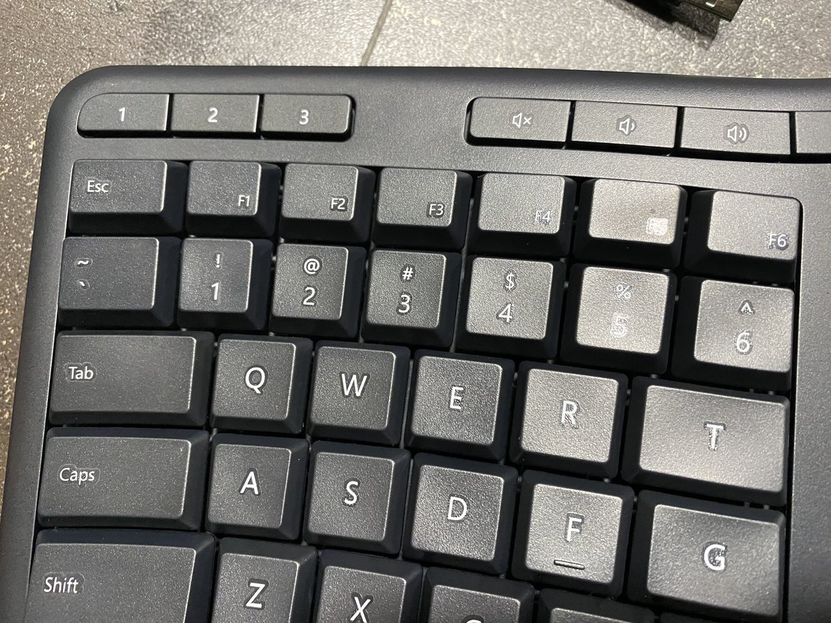 microsoft ergonomic keyboard function keys
