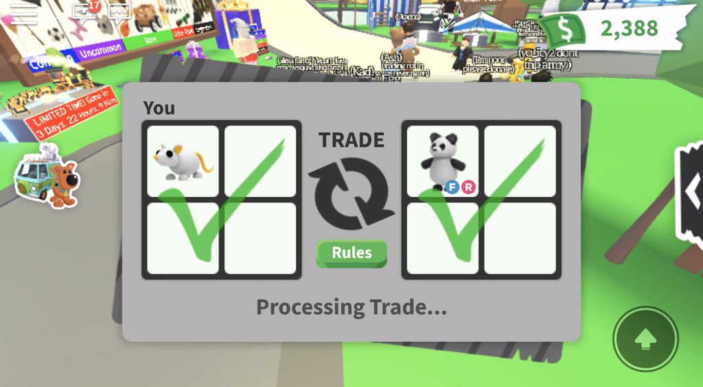 SUCCESSFUL TRADING in Roblox Adopt Me! 