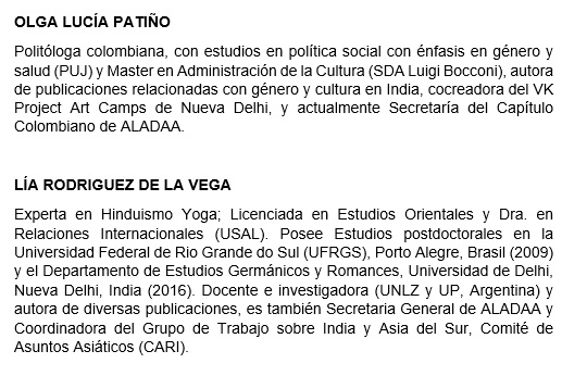 TatianaGelvezR's tweet photo. Diálogos ALADAA convoca a la tercera sesión webinar: “La pandemia en India: perspectiva interna e internacional" todos están cordialmente invitados
@AladaaInternac1
@AladaaColombia
#dialogosaladaa https://t.co/4iK3BGYQ1F