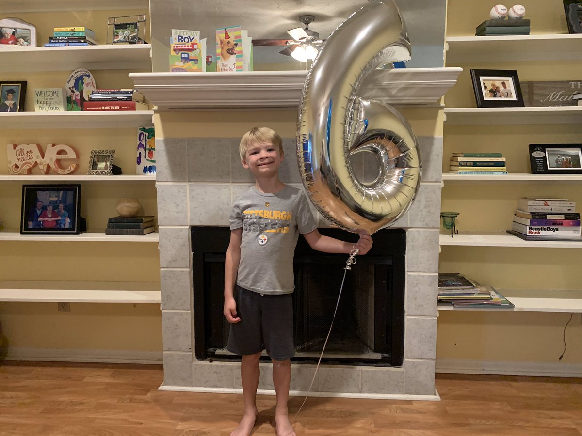 kmaloney54's tweet photo. Quarantine birthday celebrations for #MaxLeo & #SamKM https://t.co/u3u4PJZPbK