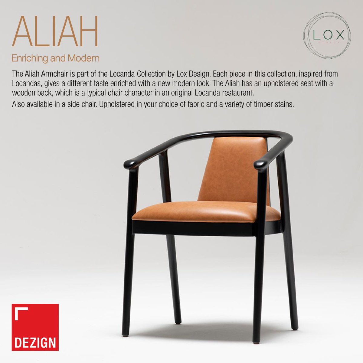 DezignAus's tweet image. ALIAH by Lox Design
Enriching and Modern

Designer: @Davidfoxdesign 

Link: bit.ly/3dD1gTW
#loxdesign #davidfoxdesign #hospitalityfurniture #hotelfurniture #chairdesign #furnituredesign #design #dezign