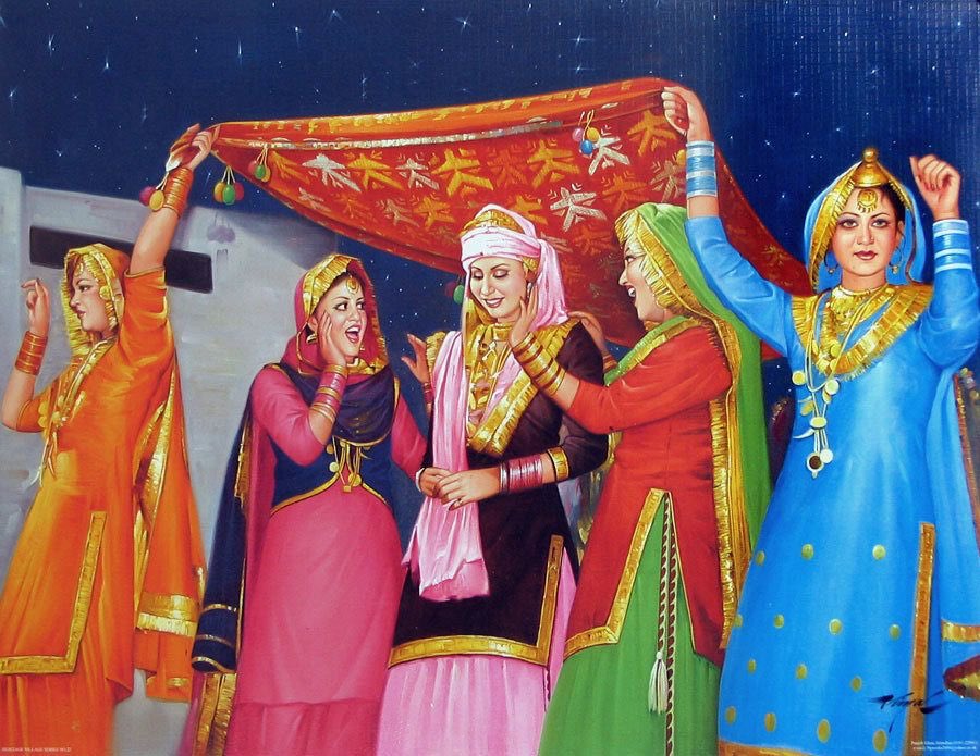 • non-stop bhangra on dhol, food, jaggo ceremony are the main factors why I love punjabi weddings