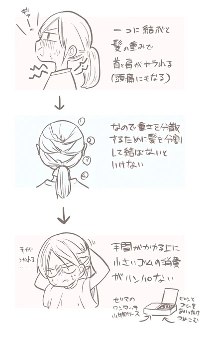 美容室に行けていない、毛量の多い私の最近の地味な悩み 