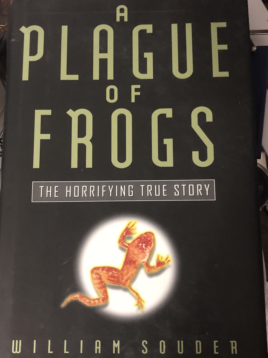 CoachSmiley42's tweet photo. Book #14 of 2020 it was a struggle to finish! A Plague of Frogs: The Horrifying True Story. A close look at how scientists are fighting instead of working together to find problems! What are the frogs telling us-“The Earth will take care of itself” #wehavetosaveourselves https://t.co/KqiTazlC7z