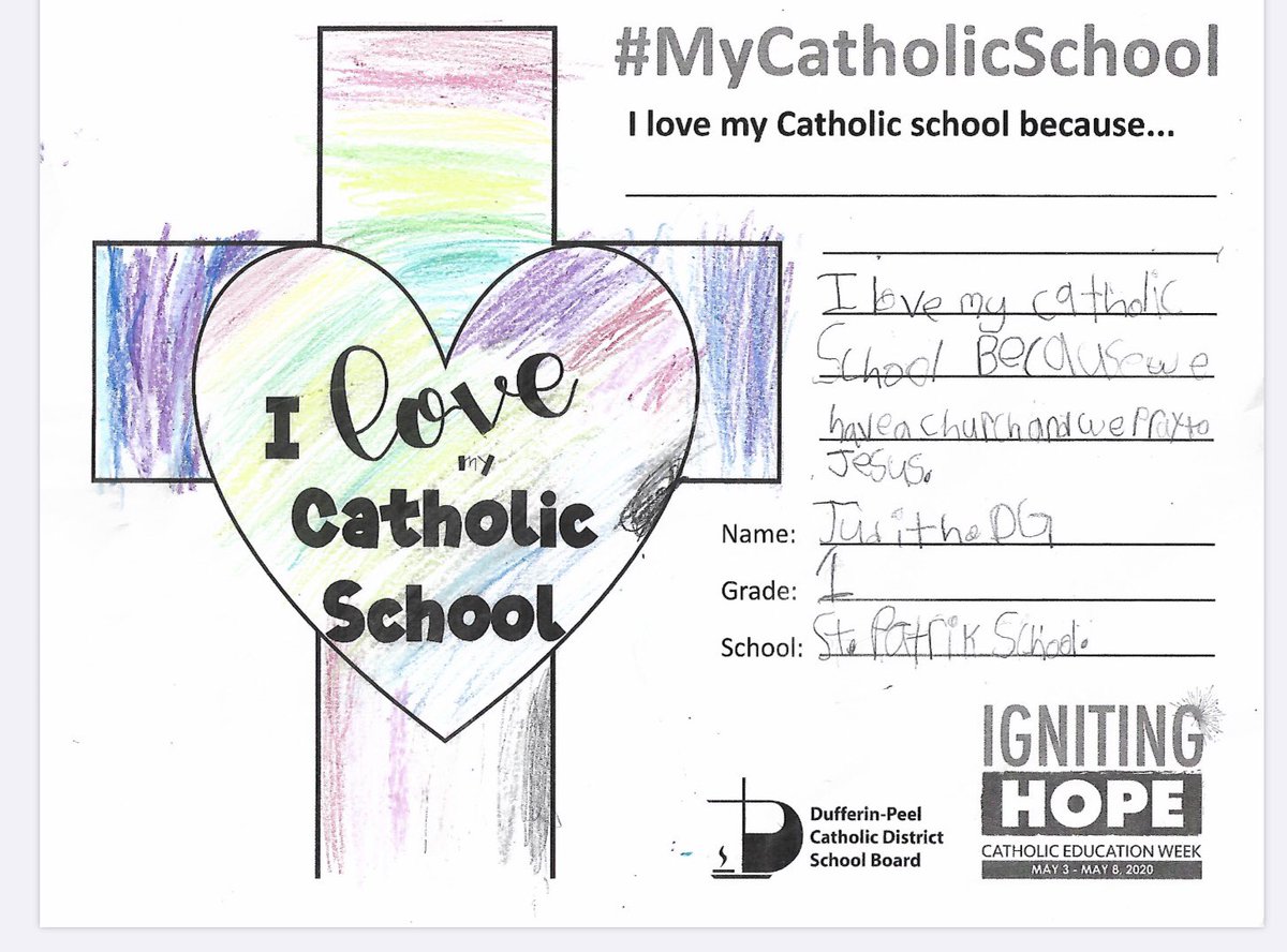 digiovanni2018's tweet photo. Why do you love your catholic school??  #mycatholicschool https://t.co/Rpm5bJuyjg