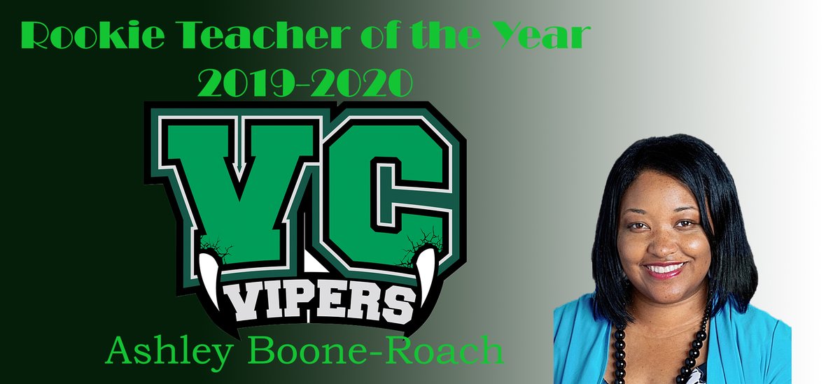 Congrats from VCHS Administration.....