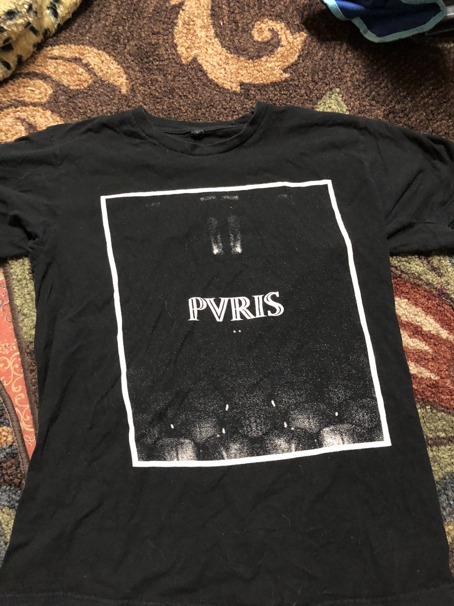 this pvris shirtold but just fine$10 including shippingsize L in mens