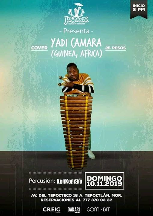 DAKARIProducci1's tweet photo. @DAKARIProducci1  Yadi Camara en el Bar Jakarandá, Tepoztlán, Mor. 2019 https://t.co/ali5Ye1bfW