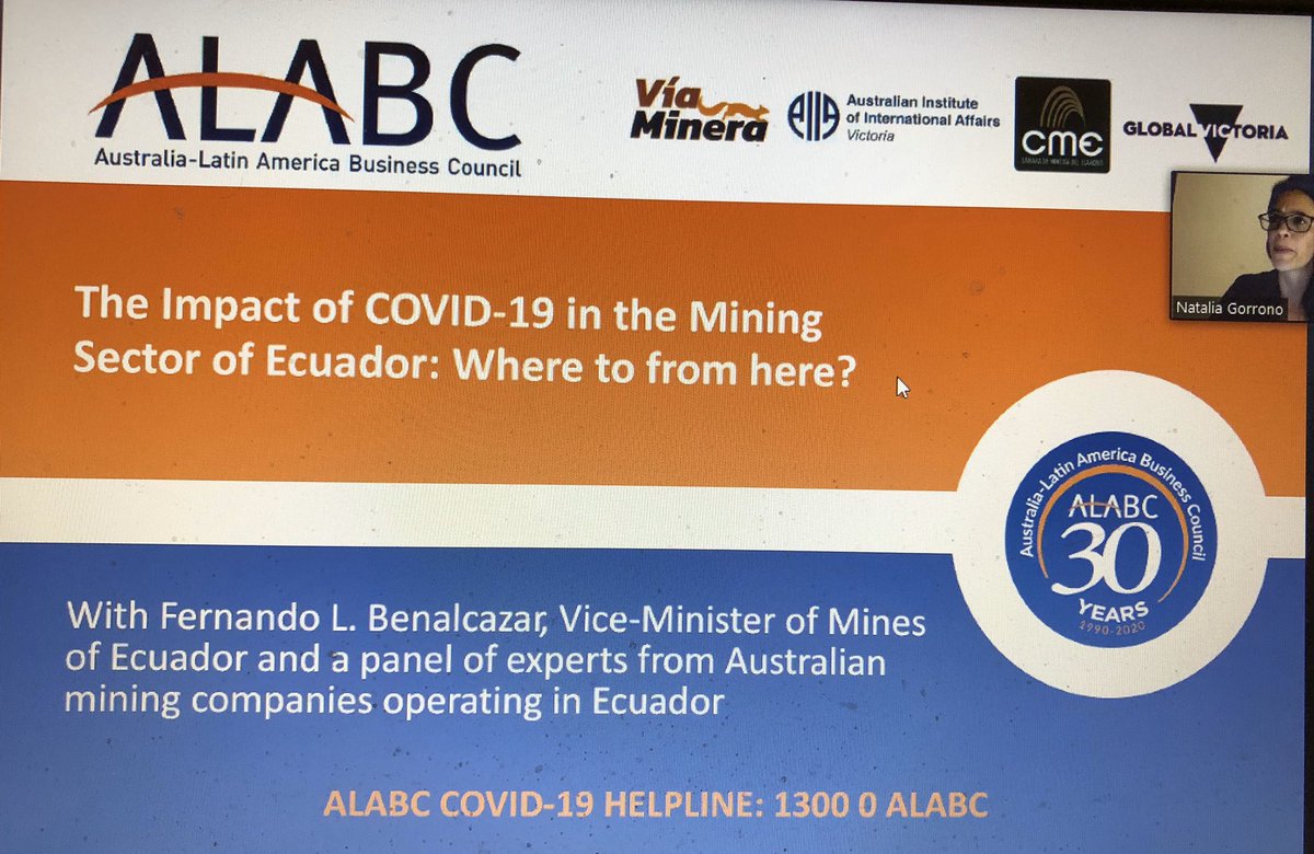 manojkumar_alp's tweet photo. Great opportunities for Australian technology providers in mining sector of Ecuador and Latin America.
#Australialatinamericabusinesscouncil #globalvictoria #austmine #Ecuador #Alabc #cleantech https://t.co/zqjaBvJLJL