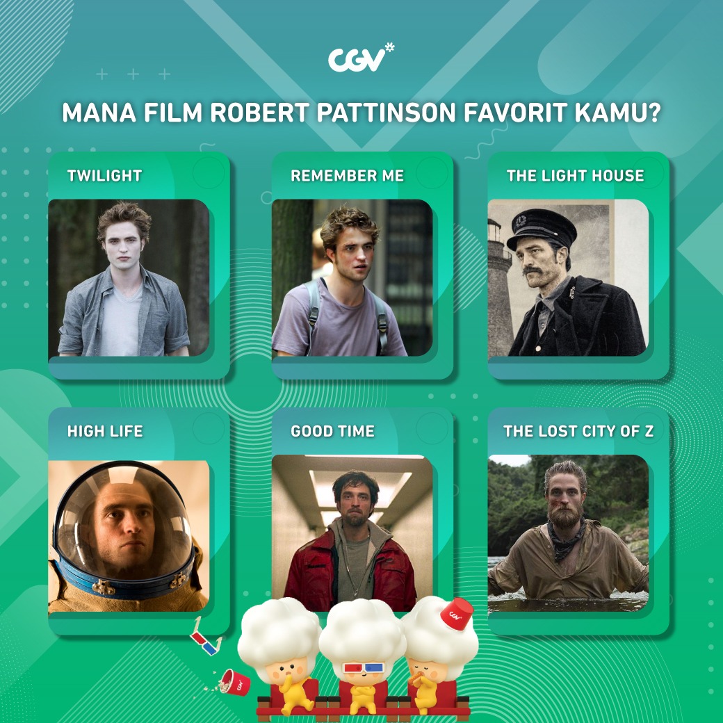 Happy Birthday Robert Pattinson Kamu paling suka film Robert Pattinson yang mana nih teman seru? 