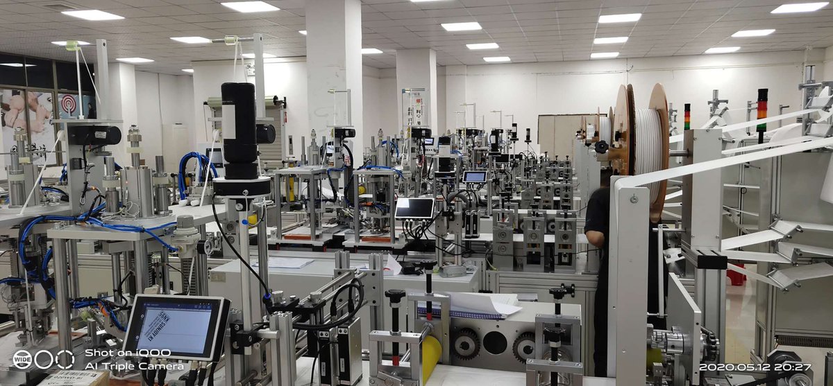 yeacode_xiamen's tweet photo. Yeacode high resolution UV curing printers support Face mask /KN95 production on-site on battling against covid19 #mask #printer #yeacode https://t.co/uer3Y6qdEu