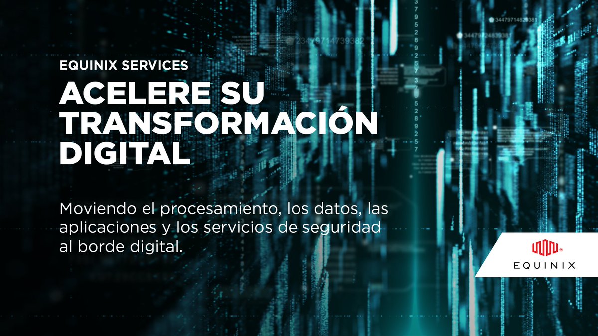 EquinixLATAM's tweet image. Implemente rápidamente la administración y el cifrado de claves, los servicios de #redvirtual y de aplicaciones para garantizar el cumplimiento y el rendimiento del usuario final: eqix.it/2XF5OEK 

#transformacióndigital