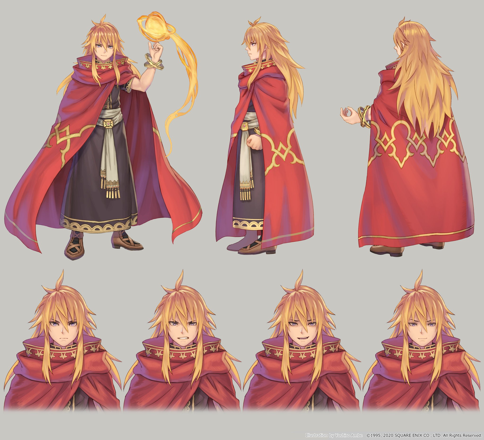 聖剣伝説3 紅蓮の魔道士高尾颯斗 HAYATO アクリルスタンド