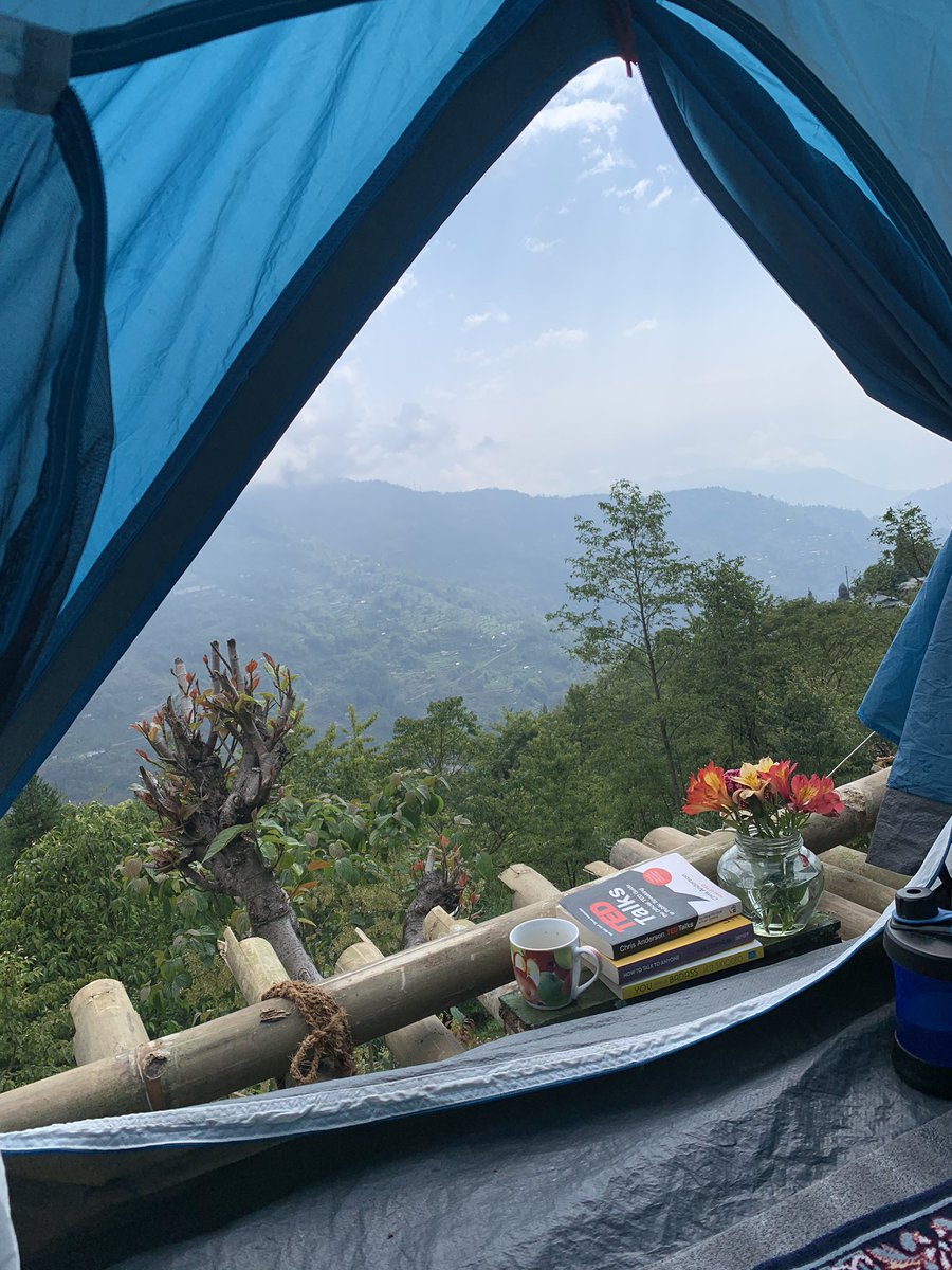 migma_sherpa1's tweet image. Good morning world 😍 #treetent