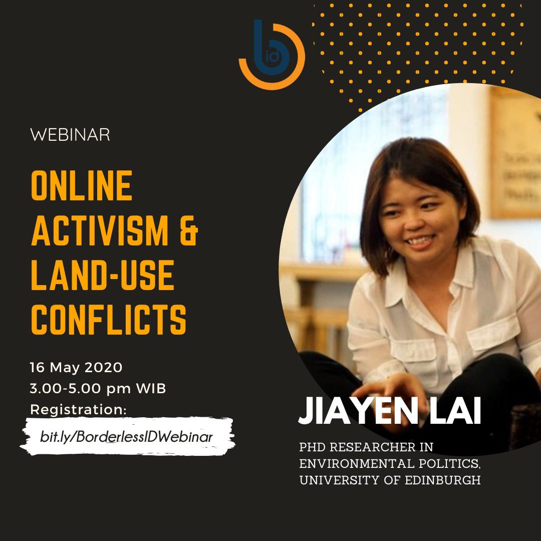 nsavidya's tweet image. How to ensure your online activism has an offline impact? Join BorderlessID discussion and register yourself through this link: bit.ly/BorderlessIDWe…