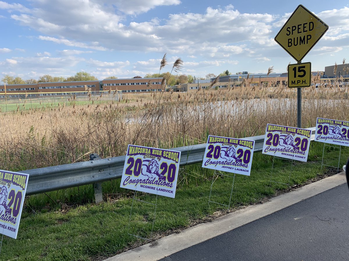 MrLandvick's tweet photo. #ProudToBeABulldog Tonight’s #ClassOf2020 Senior Send Off and Goodbye to a #Beloved Coach Sliker was an amazing night in @Wauconda60084 💛💜 @BulldogLife_WHS @GOWHS_StudSec @GOWHS_StudSec #OnceABulldogAlwaysABulldog https://t.co/TKorHVoo7u