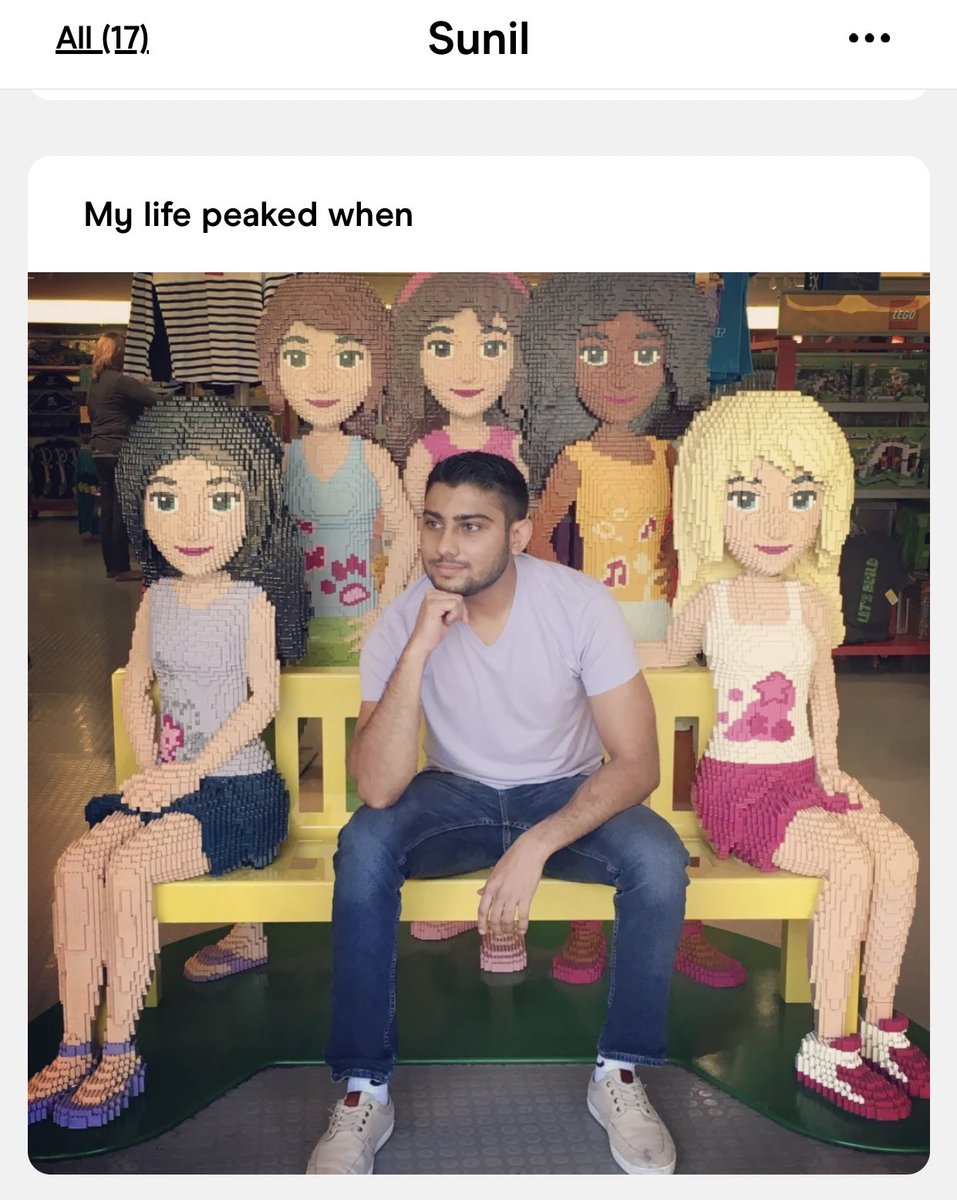 so you like being surrounded by women? not a good start, Sunil