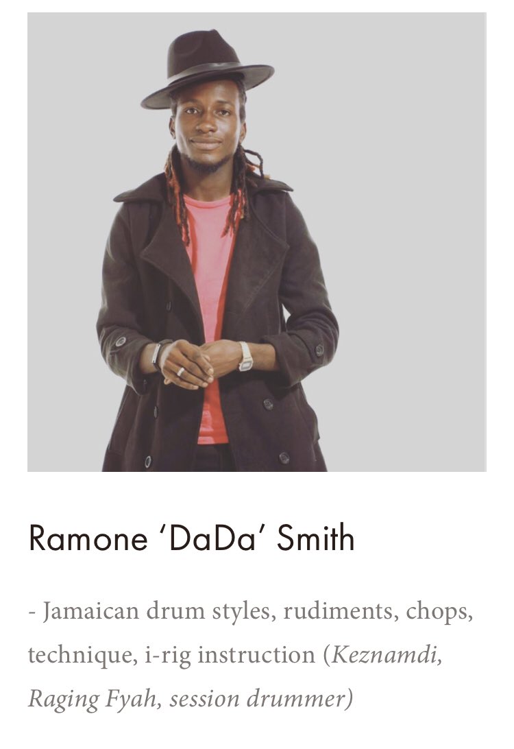 dadadrumz's tweet photo. Grateful to @backstagemusiclessons for giving me the platform to share what I have gathered over the years as a drummer and now producer. Link to signing up for the classes is in my bio. Let’s Go! 
#roots #culture #dadadrumz #drum #drumclass #rootzandculture #jamaican https://t.co/G9Z19v9tfq