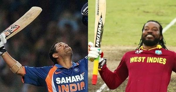 5. First ODI double ton and first World Cup 200 were scored exactly 5 years apart!Sachin Tendulkar scored 200 not out on February 24, 2010. Chris Gayle hit 215 in the 2015 World Cup on the same day.