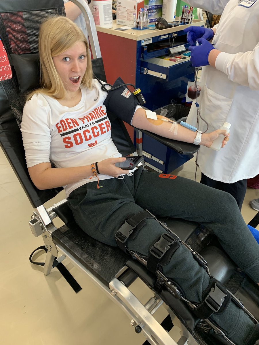 EagleNationNHS's tweet photo. Sign ups are still available to give blood❤️ We need it more than ever right now https://t.co/XZmh438pVt