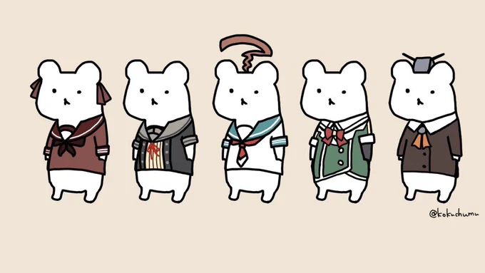 くまちゃんず
#艦これ 