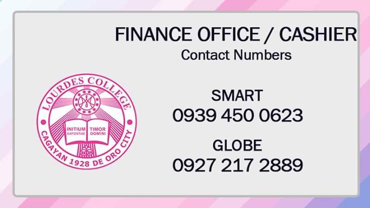 OfficialLCSG's tweet photo. Good day! For Finance / Cashier's Office concerns, you may now contact them through the numbers below.
#iheartLC https://t.co/nB5KNPDePJ