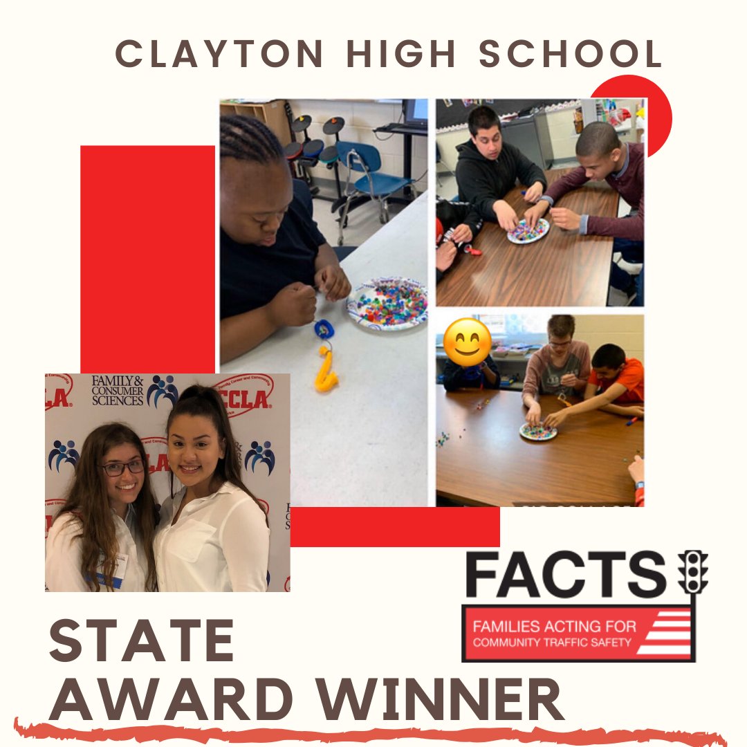 @NCFCCLA national program award recipients in FACTS! 🚗🚦🛑🚓 instagram.com/p/CAHQ58Zjsyg/… Special congrats to @claytonfccla for their state award sponsored by @GHSAHQ @FordDSFL! 🤩@JCPSCTE @suzlujan @ms_rlangdon @NationalFCCLA @NCFCSEd @CTEforNC @Clayton_Comets #SayYestoFCS #CTEWorks