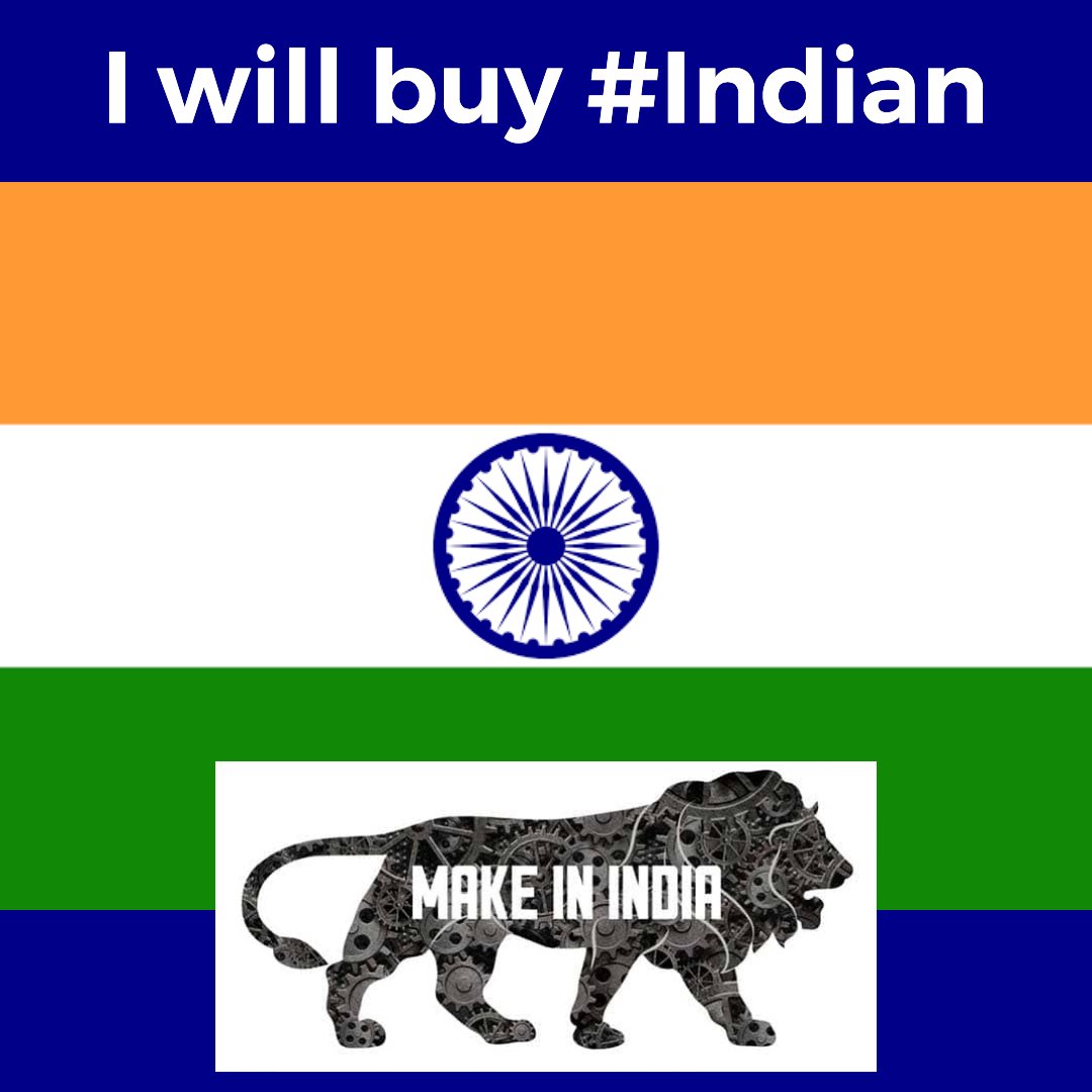 But I have a question, if these companies r manufacturing in #India - are they #Local or still #Chineese ? So what is #Swadeshi in a#Glocal market ??