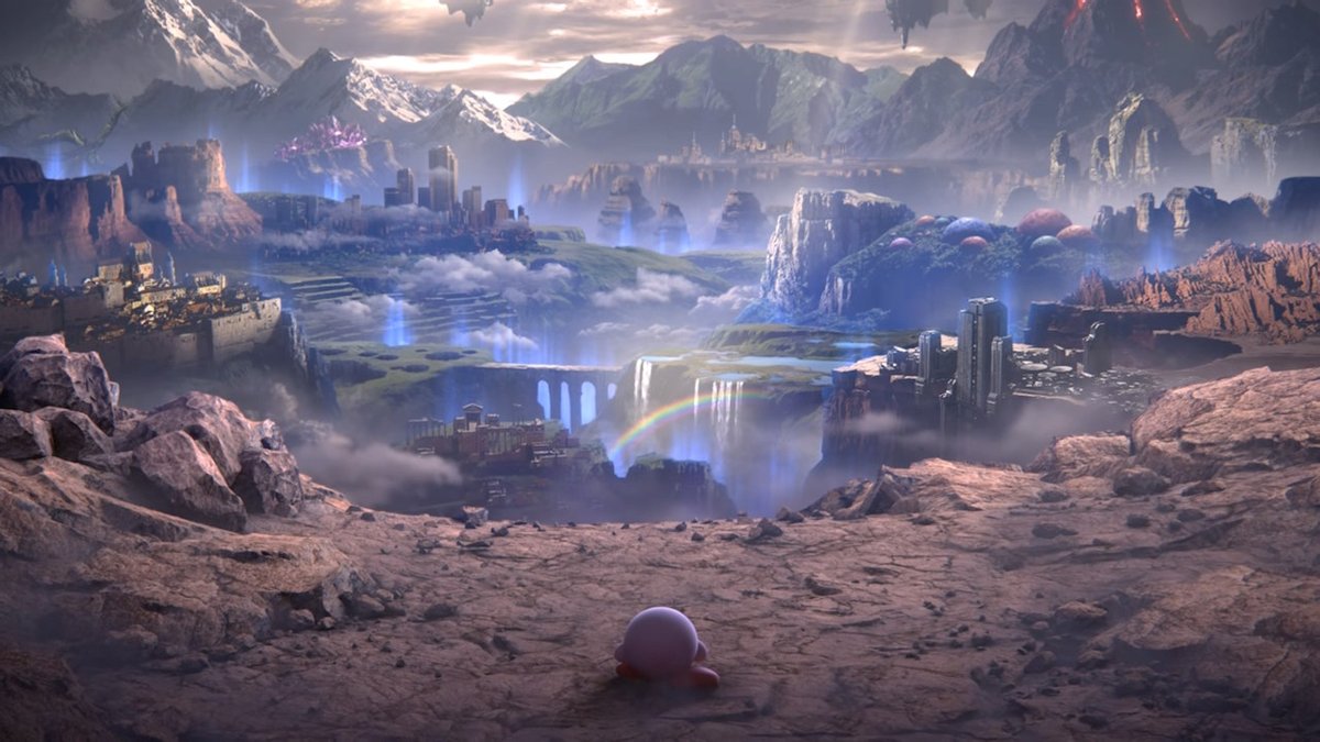 Best background ever
 #SmashBros #NintendoSwitch