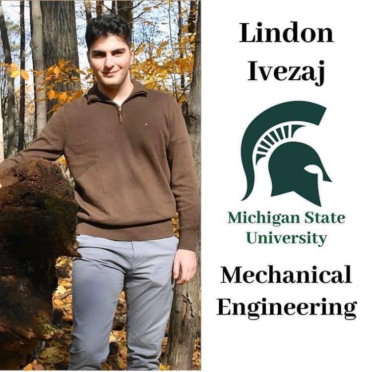 L_Ivezaj's tweet photo. Congrats to my little brother, Lindon Pushka! We are so proud of you. A longggggg & enjoyable time at @rochcommschools has come to an end for my family. 5 of us๐ @lindonivezaj1
#ByeRHS #HelloMSU #FamilyFullOfSpartans #BesidesMe https://t.co/KmsrCpJsV8
