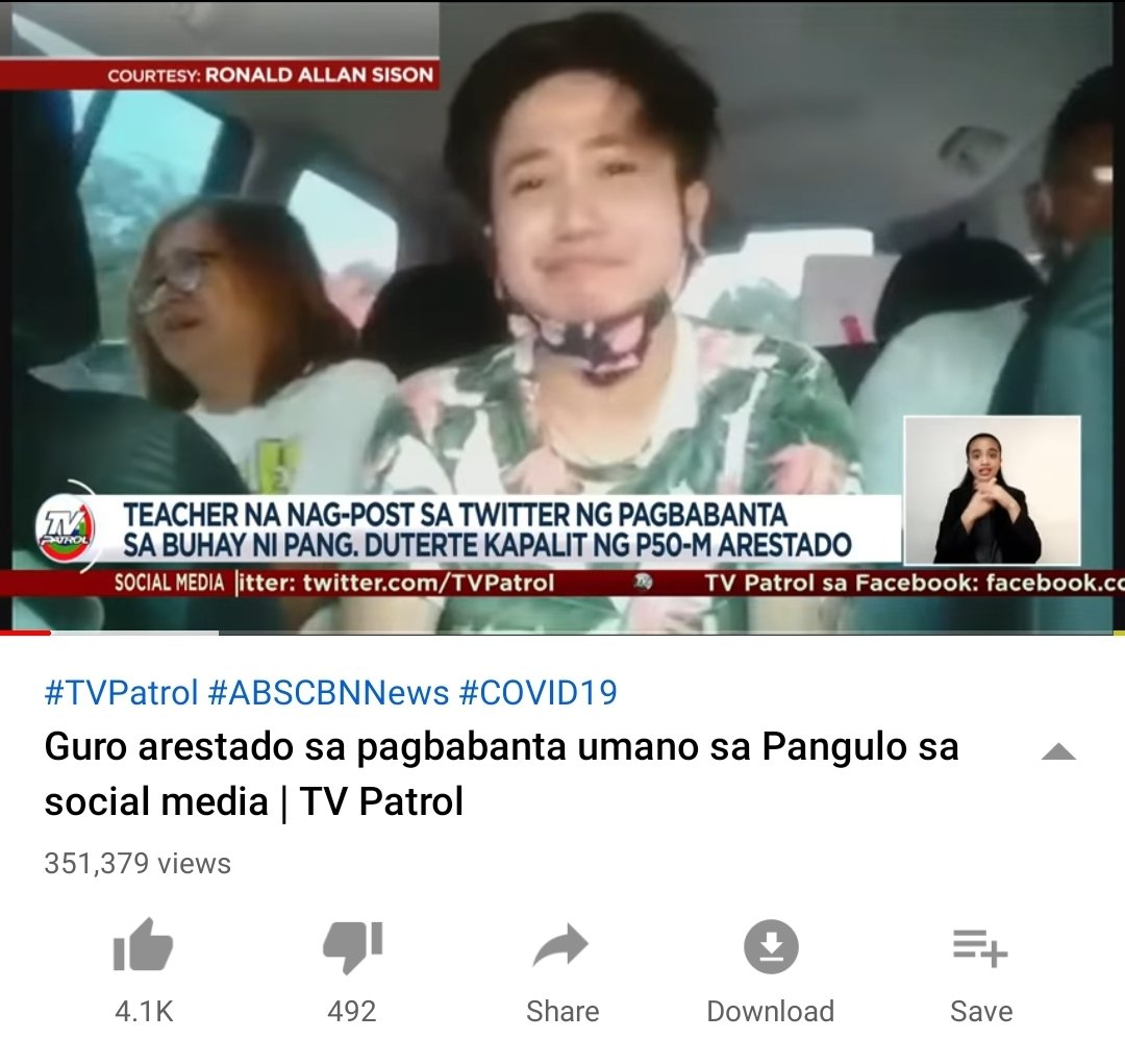 aldinosor's tweet photo. @ABSCBNNews #NoToABSCBNShutDown ABSCBN has never been biased on anything. It never hid anyone unlike the other network. LOL https://t.co/CvfVWbGp7g