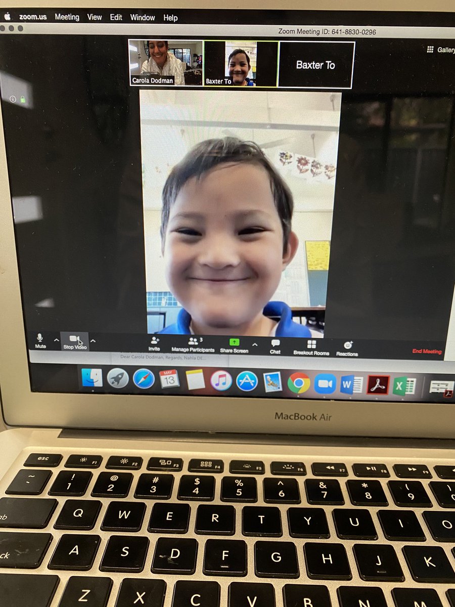 What an absolute joy it was to zoom into my class today! I must say it made my day. I miss them so much. Thank you Miss Marcus and Miss To for stepping in! #doingourbest <a href="/fairvaleps/">FairvalePS</a>