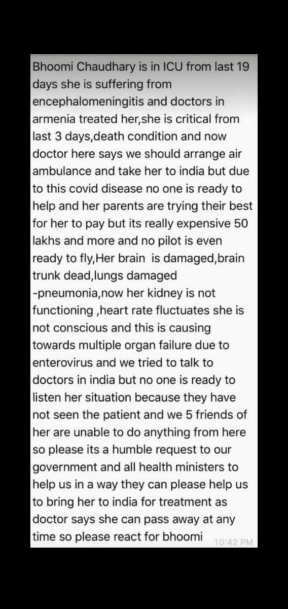 Hardikpadhiyar0's tweet photo. (Contact no :- ±8613037821696)
Bhoomi chaudhri and sidhhi Chaudhary from Banaskantha gujrat India.  they were stuck in Armenia plz do help via retweet this on your profile and make it viral so our pm @narendramodi can notice this and help them to bring her back in India. https://t.co/DtCvaM4Laf
