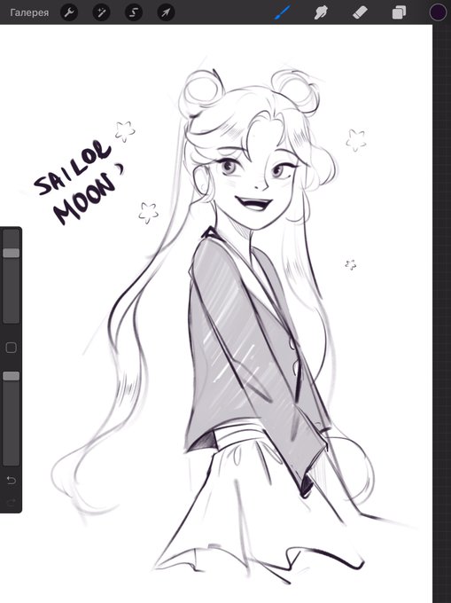 Sketch time •^•
#SailorMoon 