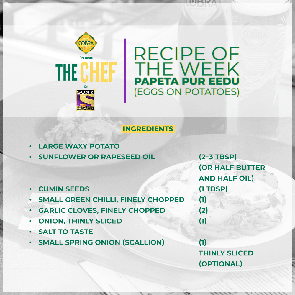 thechefonsony's tweet photo. Try making this recipe at home and all you will say is, "It's finger licking good!". ​

#TheChef repeats on SONY Entertainment Television every Saturday at 6pm and Sunday at 9:30am. Also available on Sky Catch Up.​

​@Lord_Bilimoria @Cobrabeer #CobraBeer #Chef #cooking #cook https://t.co/35NB6qxBcL