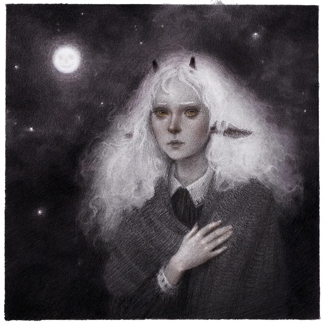 BeautifulBzarre's tweet photo. How fun is this witchy little being by Babs Webb? Babs is currently hosting a fun #drawthisinyourstyle challenge using this piece to inspire you - head to her Instagram page to see her full post on this with all of the details on how to join in! 

#beautifulbizarre #babswebb https://t.co/jYSvwkxKDz