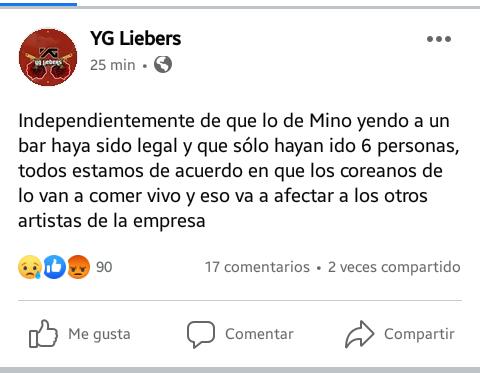 l8katy8n's tweet photo. Ustedes deberían disculparse también, encima de que borran las publicaciones y nos bloquean a todas las que pedimos respeto a Mino y Winner. 
#ApologizeToMino @YGliebers https://t.co/HjHgdnHQyx
