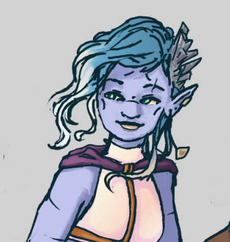 erismornswife's tweet photo. Finally joining back into a DnD group, so here's my character Ilma! She's a magic-based air genasi rogue who will hopefully be making her debut soon! I'm so excited! 👀😊 https://t.co/WsGtLUfkHy