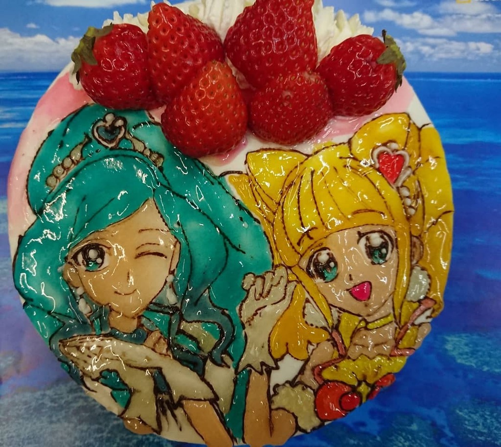 ショコラクラブ على تويتر プリキュア キュアフォンテーヌ キュアスパークル 手書きイラスト T Co 4lmo2filkl