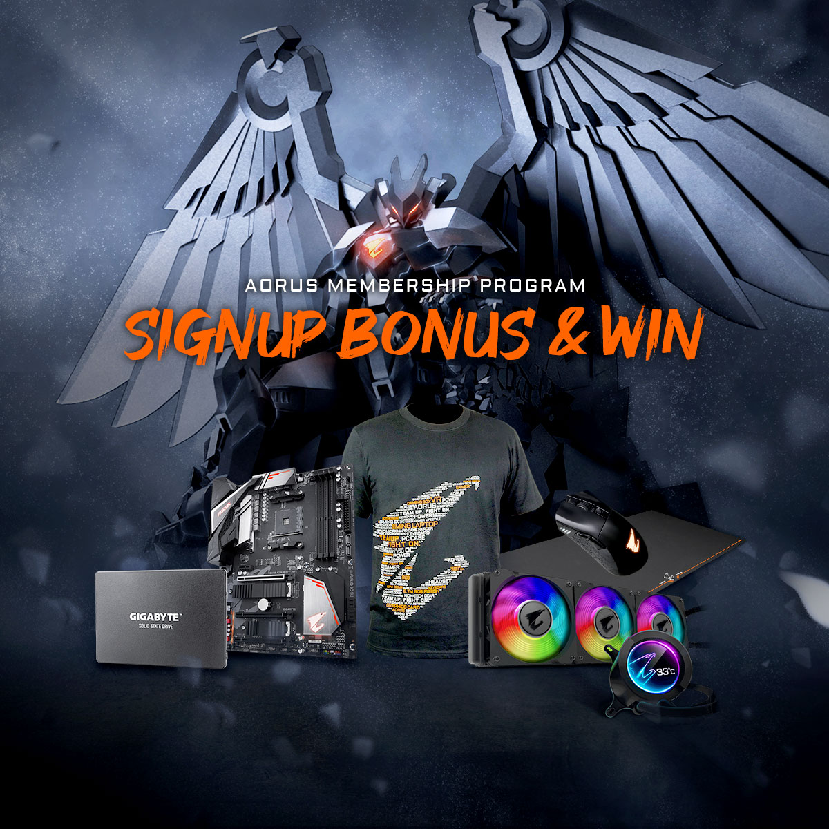 AORUS_RO's tweet photo. „Înscrieți-vă în programul de membri AORUS 🦅 și câștigați !
Cel mai bun moment să vă alăturați e acum! 👉 https://t.co/9zYwdYcOKo
#AORUSMembershipProgram
#TeamUpWithAORUS https://t.co/V7Vj4AVReG
