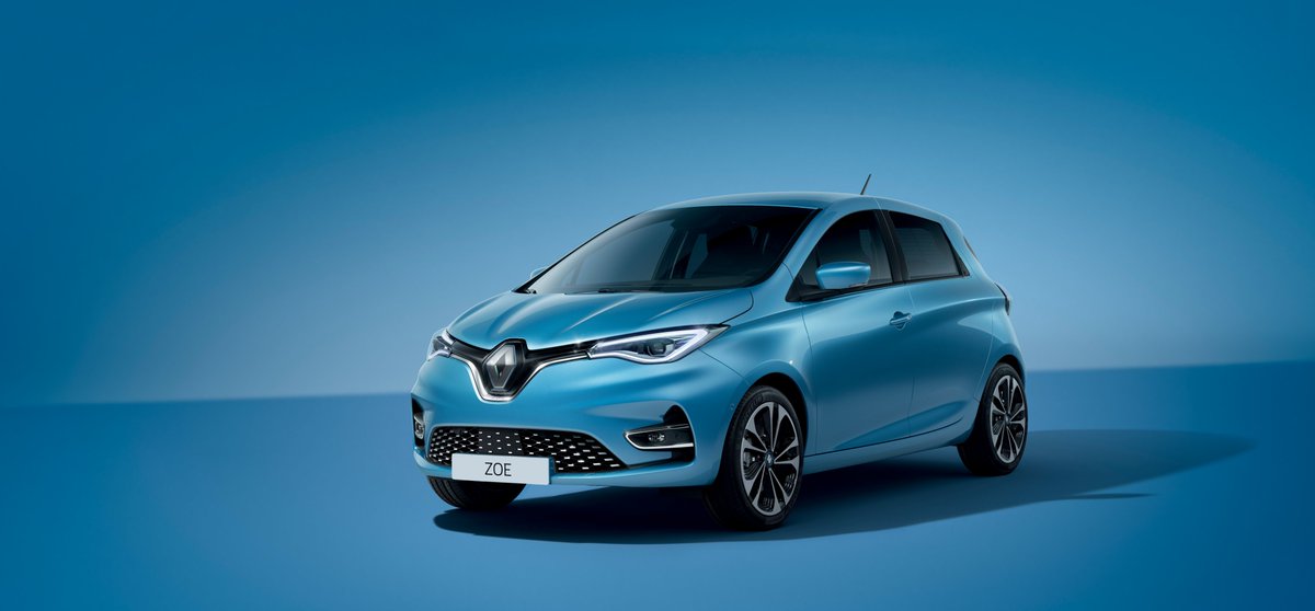 GroupeRenaultEV's tweet photo. The New #RenaultZOE is available in a number of different colours – what’s one colour you’d like to see that is not currently an option? Tweet us your answer! https://t.co/0K9fCThOxM