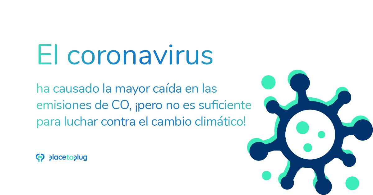 placetoplug_es's tweet photo. Según @CarbonBrief el #Covid19 provocará la reducción de 2.000 millones de toneladas de #CO2 (un 5% de las emisiones de 2019), pero para luchar contra el #cambioclimático, según @ONU_es, las emisiones deberían bajar un 8% durante CADA año esta década

👉🏻 https://t.co/ohAvglTdvv https://t.co/r9wIwgBNRg