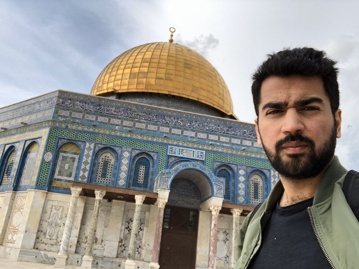 It’s Ramazan & I’m taking you to Palestine    A virtual tour of Masjid e Aqsa in Jerusalem.A thread: (1/9)