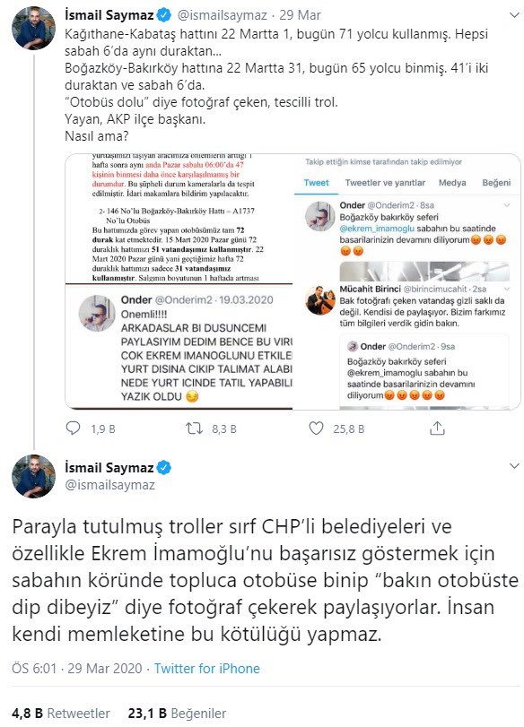 mahajansi's tweet photo. Millete bunlar organize kötü diyen Murat Ongun İBB’deki görevinden; millete troll diyen İsmail Saymaz gazetecilikten hala istifa etmedi.

Millet bunun hesabını soracak.

#ONGUNistifa https://t.co/MMyOZCQ7CK