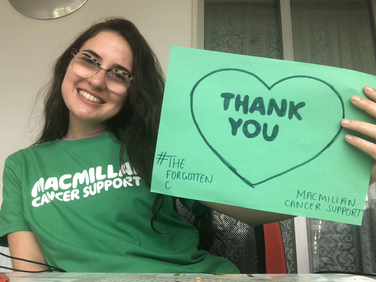 KatrianaMac's tweet photo. @adrianbbbb @macmillancancer Thank you to Macmillan nurses and staff across the NHS #theforgottenc #wearehere https://t.co/IuWV6H2rvF