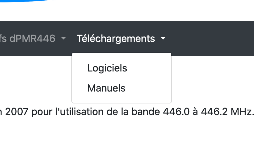 dPMR446's tweet photo. Retrouvez désormais un espace t��léchargements sur le site web https://t.co/VuNBt3uaz5

Vous y retrouverez les logiciels de programmation et les manuels d'utilisation des portatifs #dPMR446. https://t.co/OnhDetwrTp