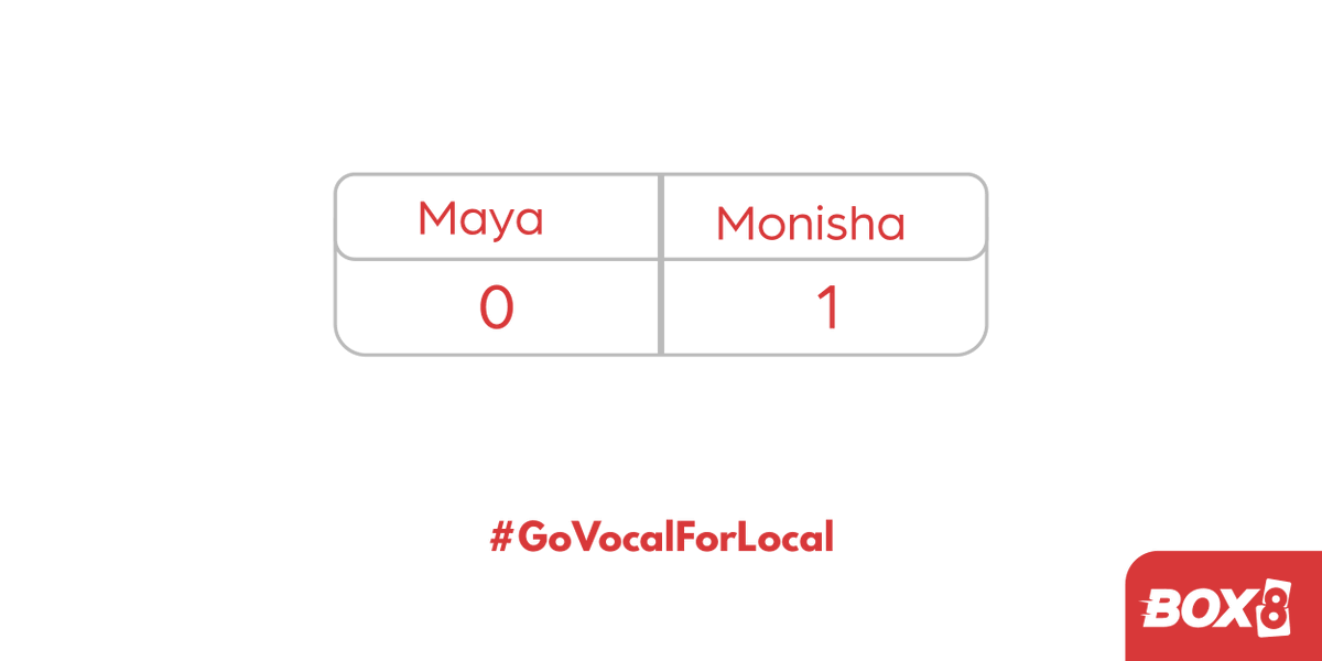 BOX8_in's tweet photo. Eat Desi. Stay Desi. #GoVocalForLocal
#vocalforlocal #Supportsmallbusiness #localkaro #madeinindia https://t.co/tHWEkHBf2u