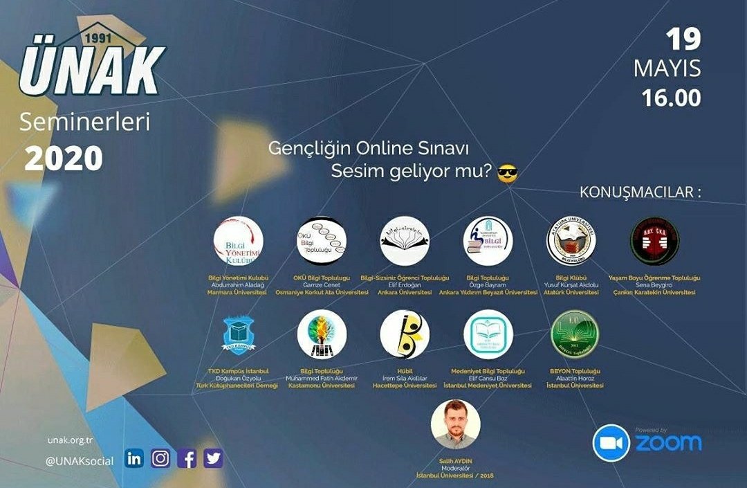dtcfbilgitoplul's tweet photo. Bilgi ve Belge Yönetimi öğrencilerinin pandemi döneminde yaşadıkları tecrübeleri paylaşmak için ülkemizdeki Bilgi ve Belge Yönetimi öğrencilerinin kurduğu " Gençliğin Online Sınavı, Sesim Geliyor Mu?" başlıklı çevrimiçi toplantıya katılımlarınızı bekliyoruz. Sağlıklı günler 🌸 https://t.co/FcfNfDbOHn