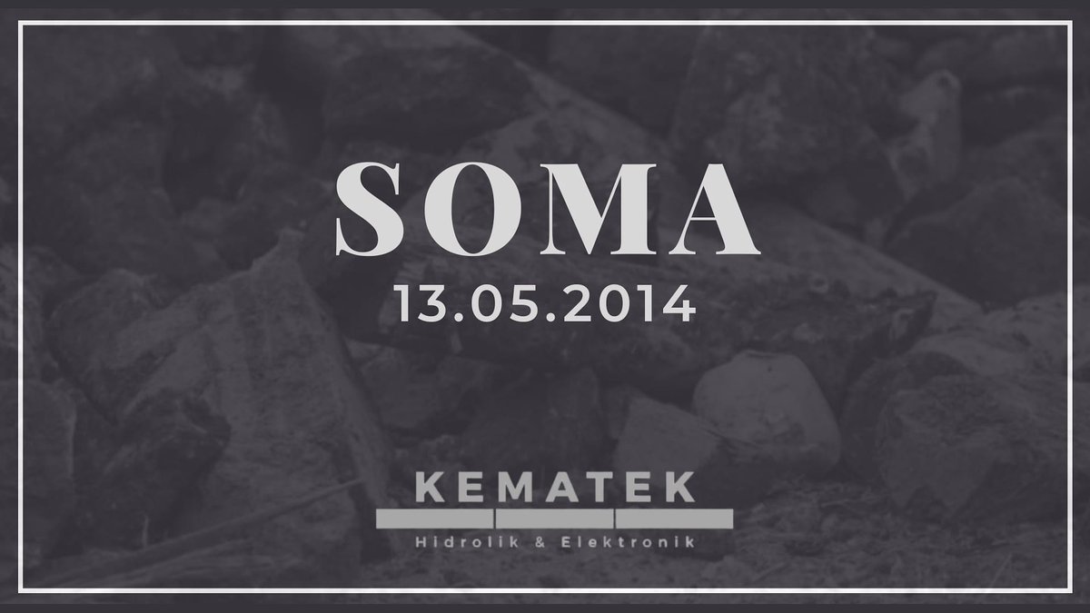 kematek's tweet photo. 301 emekçi kardeşimizin yaşamını yitirdiği #Soma faciasının altıncı yılında hayatını kaybedenleri saygı ve rahmetle anıyoruz. https://t.co/lDTdvql0Fc