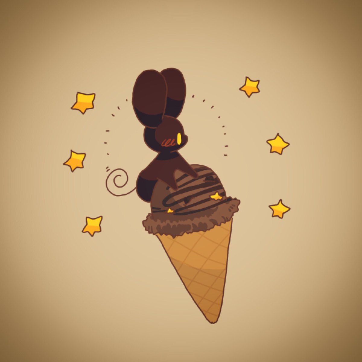 Tombo 星ねずみ アイスクリーム 星ねずみフレーバーと星空フレーバー 落書き キャラクター イラスト Tombo 星ねずみ アイスクリーム 星ねずみフレーバーと星空フレーバー 落書き キャラクター イラスト